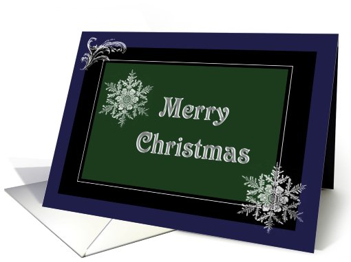 Snowflakes card (525983)