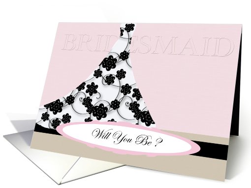 Will you be my Bridesmaid card (543096)