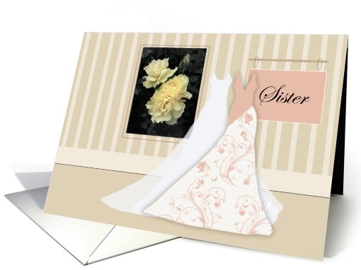 Sister/Maid Of Honor card (546831)