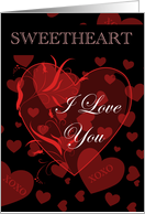 Sweetheart I Love You card