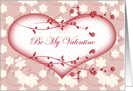 Be My Valentine card