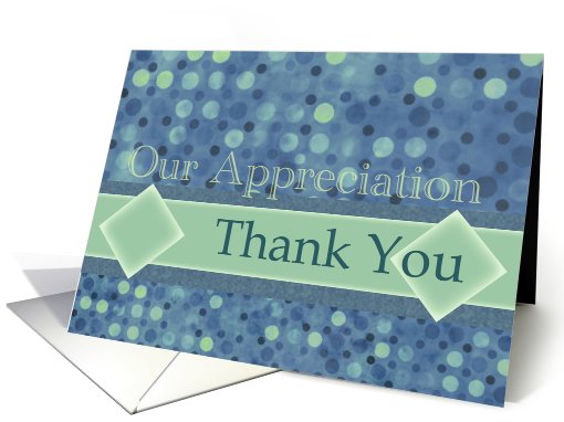Our Appreciation card (569823)