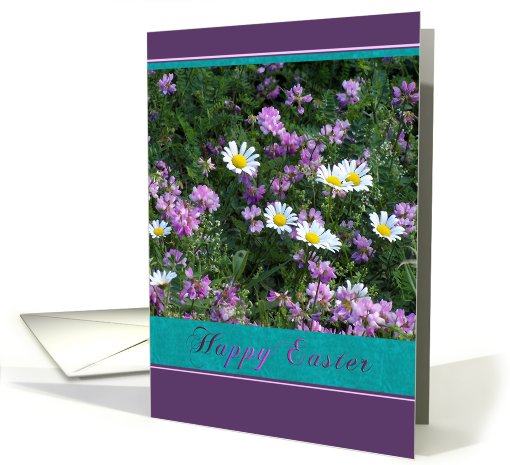 Easter Wild Flowers card (597407)