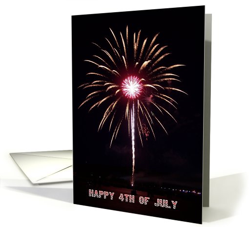 4th of JULY Fireworks card (624944)