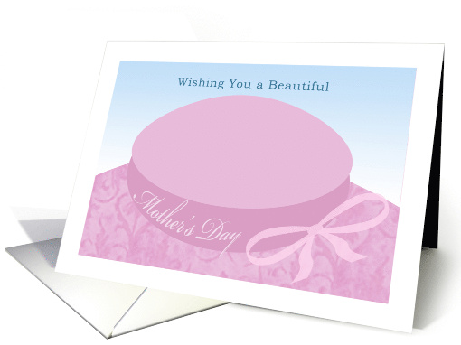 Pink Hat Mother's Day card (737355)