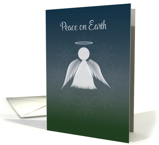 Peace on Earth Angel Happy New Year 2025 card (744868)