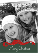 Merry Christmas and Happy New Year photo card