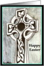 Easter Card Celtic Cross Art by AnnaMarie card