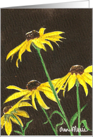 Floral Notecard Art by AnnaMarie card