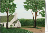 Country Church by Elizabeth Hannah card