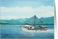 Fishing In Alaska by Elizabeth Hannah card