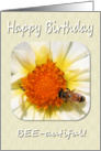 Bee Birthday card