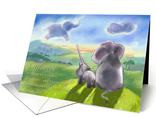 Cloud Spotting card (226799)