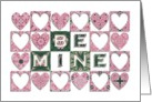 Garden of Hearts - Be Mine card