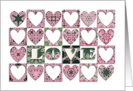 Garden of Hearts - Love card