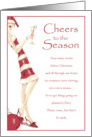 Cheers to the Season--Party card