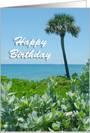 Oceanview birthday card