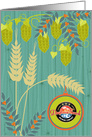 Brewery Christmas with Logo card