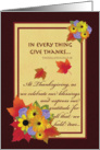 Thanksgiving Remembrance of Loved One card