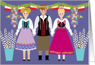 Dyngus Day Folk Art...