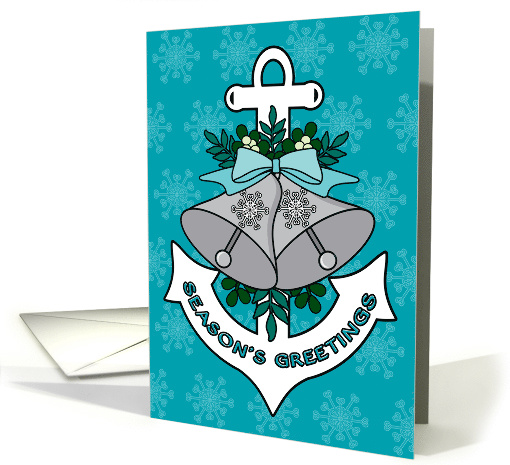 Christmas Season's Greetings Anchor Silver Bells... (1189558)