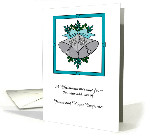 Christmas New Address Announcements Newlyweds Custom Name... (1193980)
