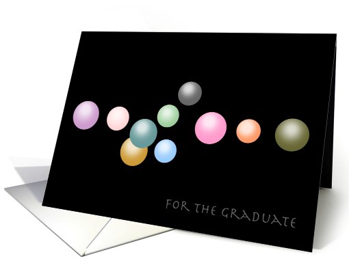 Graduation Congratulations Pearls of Wisdom 1 card (218157)