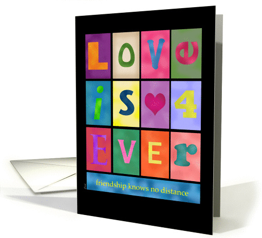 Sympathy Loss of Friend Quilt Block card (218887)