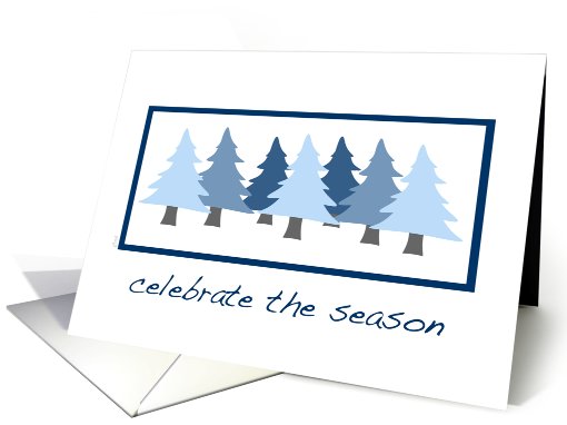 Christmas Celebrate the Season Peace Joy Love card (219228)