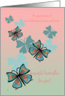Nurses Day Nurse’s Thank You Butterflies card
