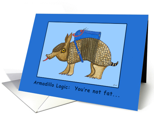 You're not fat... card (261096)