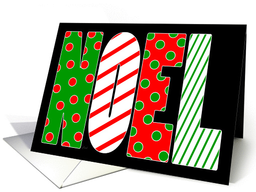 Noel Red and Green card (265311)