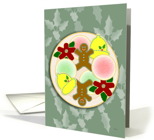 Holiday Cookies Happy Holidays card (268822)