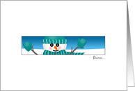 Snowman Christmas Cold Winter Humor card