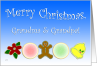 Grandparents Christmas Cookies card