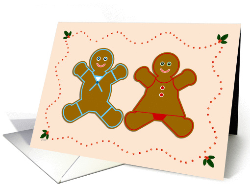 Christmas Gingerbread card (285898)