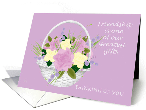 Thinking of You:  For Friend card (298686)