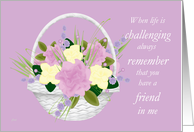 Encouragement: For Friend card