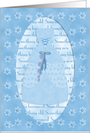 Be My Matron of Honor Something Blue card