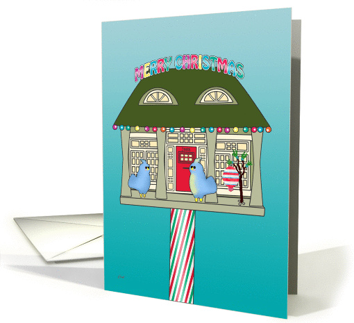 Our House to Yours Christmas Birds card (305787)
