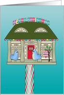 Our House to Yours Christmas Birds card
