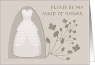 Be My Maid of Honor Taupe Album card