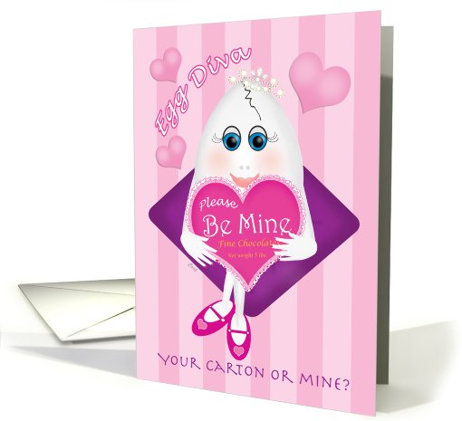 Valentine Love featuring Egg Diva card (313212)