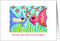 Are the Sea Stars Out Tonight? card