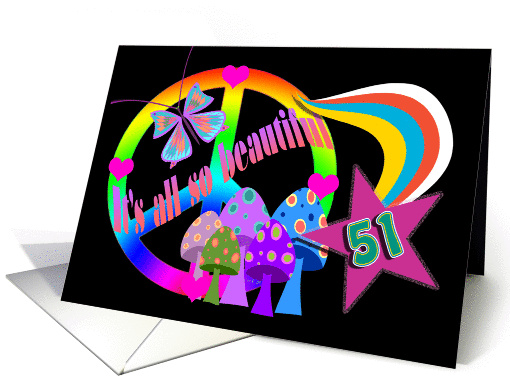 So Beautiful 51st Birthday card (321001)