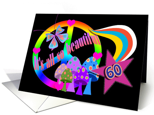 So Beautiful 60th Birthday card (321031)