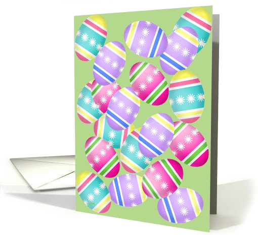 Easter Batik Eggs card (335134)