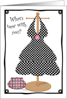 Polka Dot Dress What’s New? card