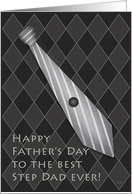 Argyle and Stripes Father’s Day Step Dad card