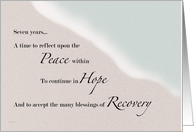 Recovery Ocean & Sand Seven Years card